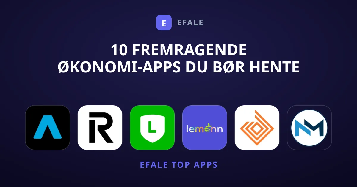10 Fremragende Økonomi-apps Du Bør Hente I Dag